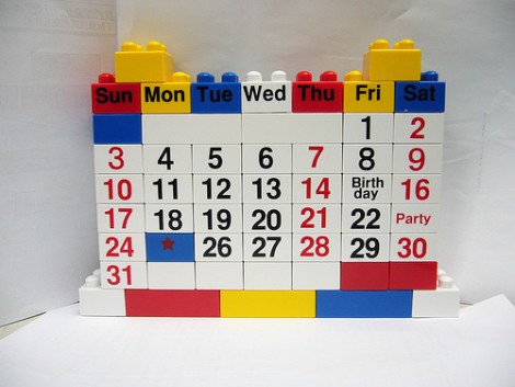 Image of Lego 2011 Calendar